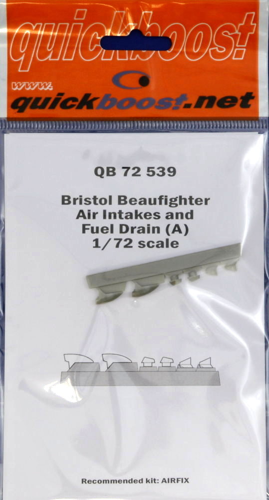 1/72 Bristol Beaufighter air intakes&fuel drain(A)