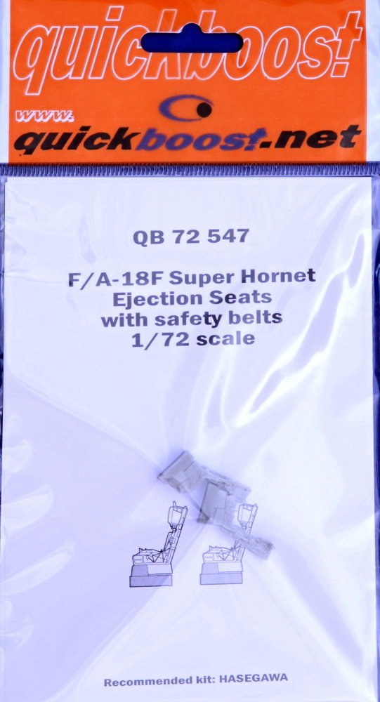 1/72 F/A-18F Super Hornet eject.seats w/ saf.belts