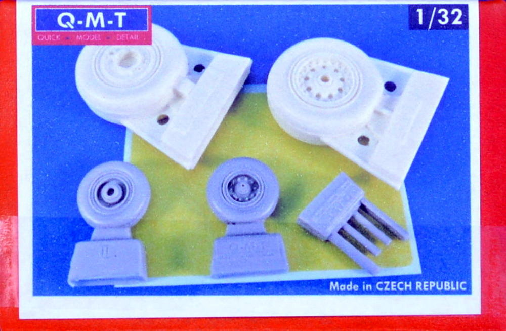 1/32 Weighted wheels for F-4J late (TAM)