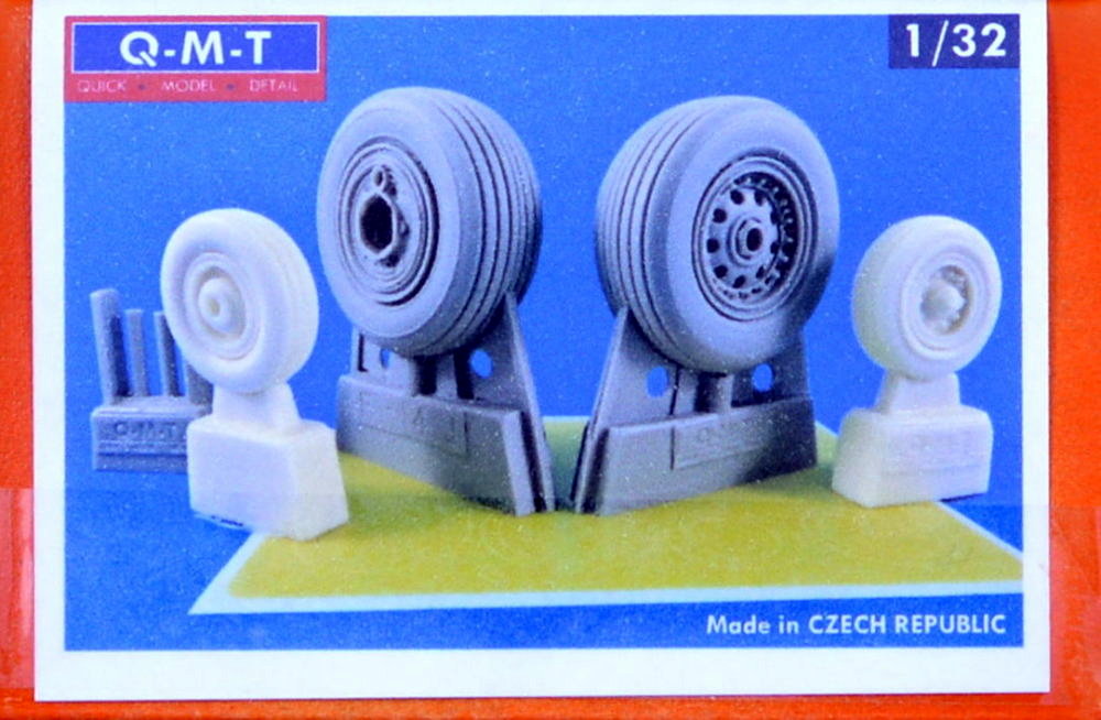 1/32 Not Weighted wheels for F-4J early (TAM)