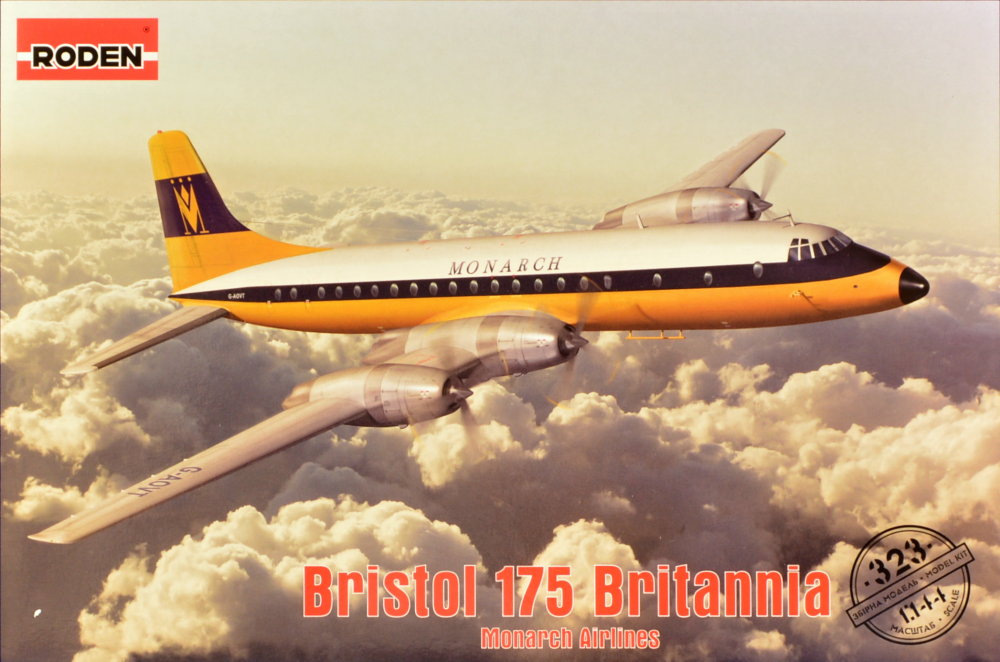 1/144 Bristol 175 Britannia Monarch Airlines