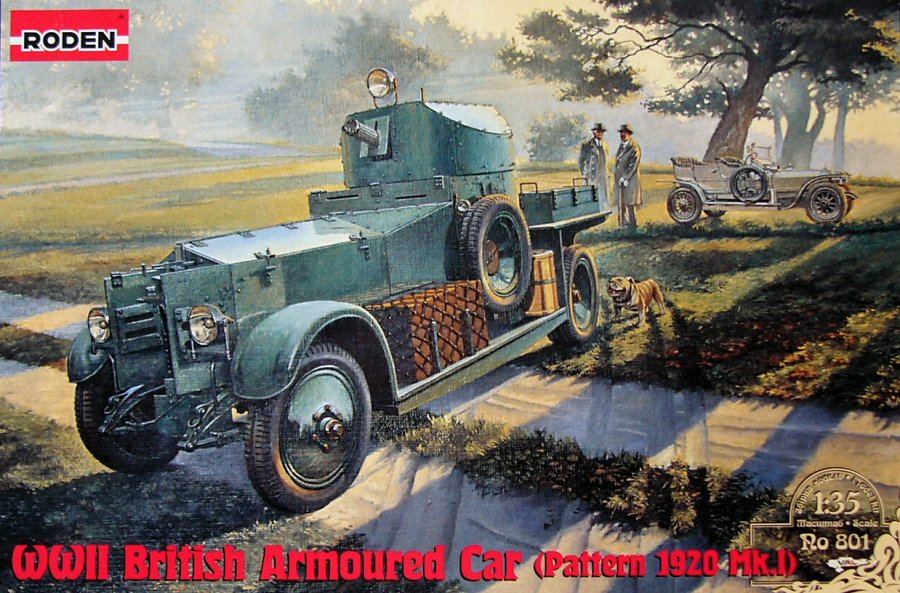 1/35 British Armoured Car WWII (1920 Pattern Mk1)