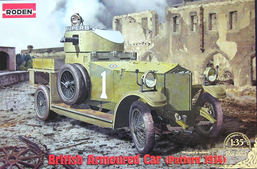 1/35 British Armoured Car (Pattern 1914)