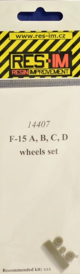 1/144 F-15 A,B,C,D wheel set