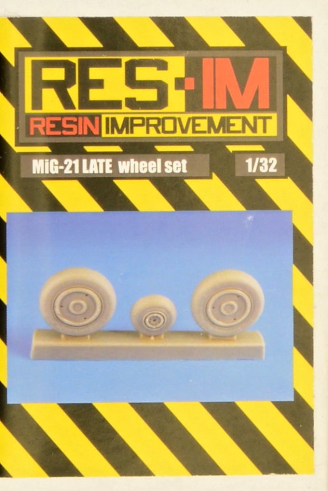 1/32 MiG-21 late wheel set