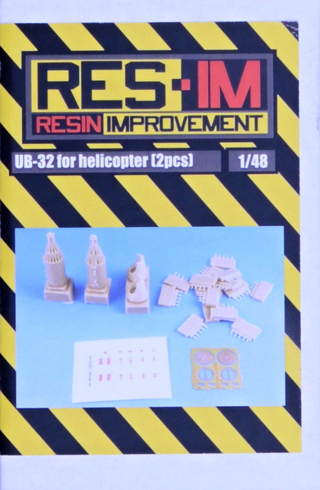 1/48 UB-32 for helicopter (2 pcs., incl.decals)