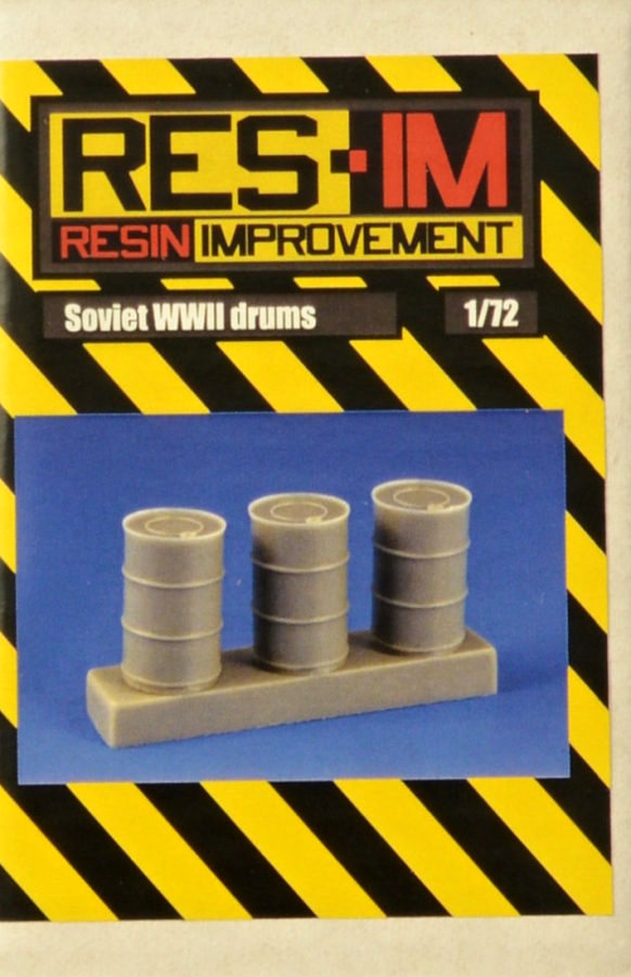 1/72 Soviet WWII drums (6 pcs.)