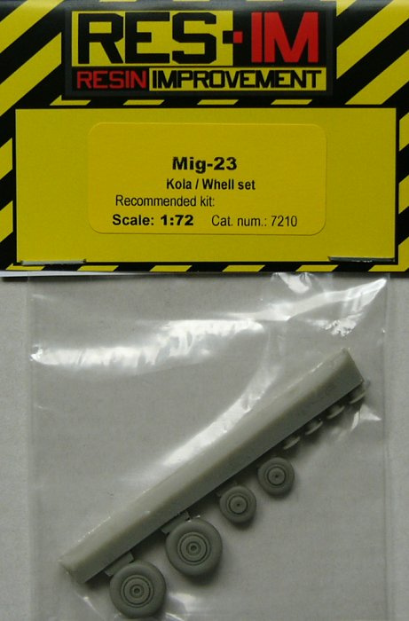 1/72 MiG-23 Wheel set