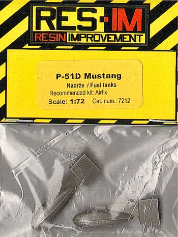 1/72 P-51D Mustang - Fuel tanks 2 pcs. (AIRFIX)