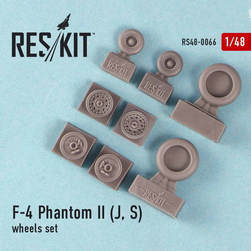 1/48 F-4 Phantom II (J,S) wheels set (ITAL,MONO)