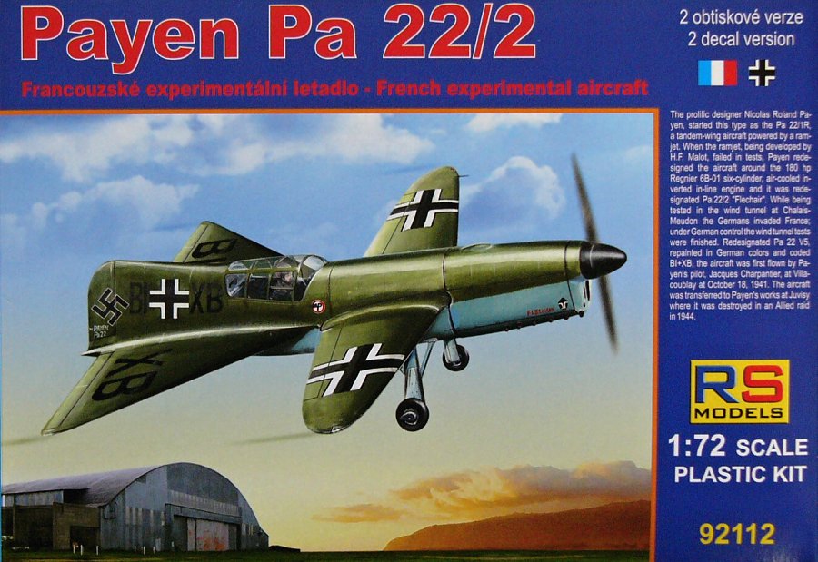 1/72 Payen Pa 22/2 (Germany, France)