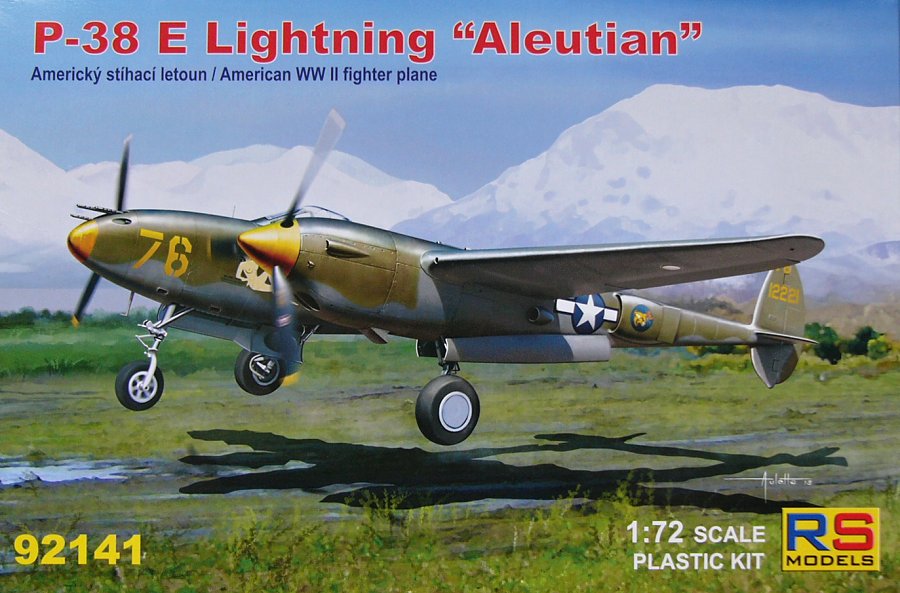 1/72 P-38E Lightning 'Aleutian'