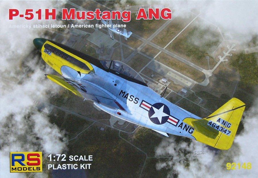 1/72 P-51H Mustang ANG (4x camo)