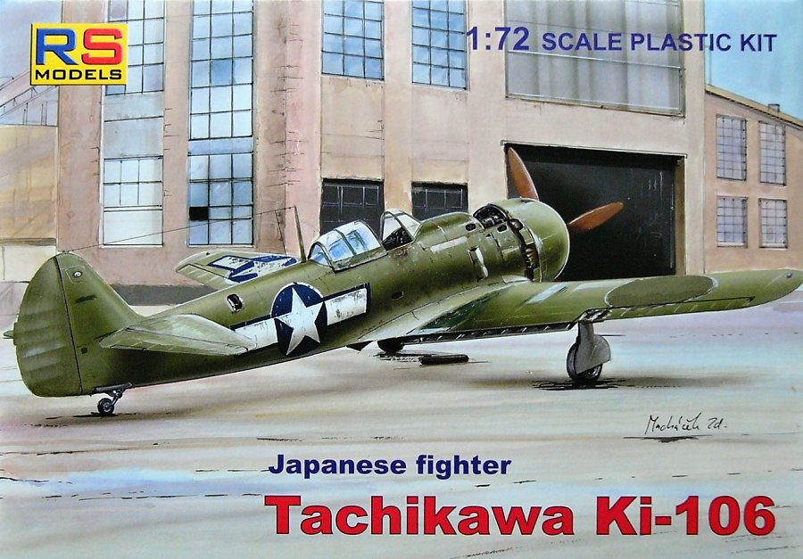 1/72 Tachikawa Ki-106 Japanese Army fighter WWII