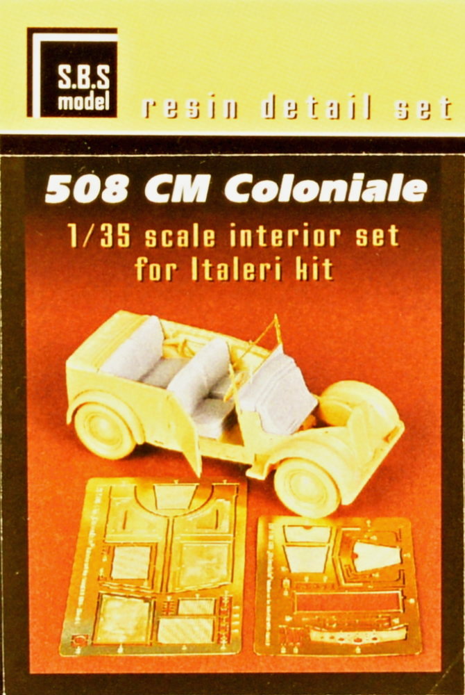 1/35 508 CM Coloniale - interior set (ITAL)