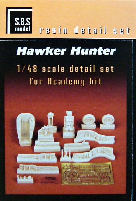 1/48 Hawker Hunter - detail set (ACAD)