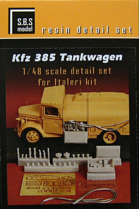 1/48 Kfz.385 Tankwagen detail set (ITAL)