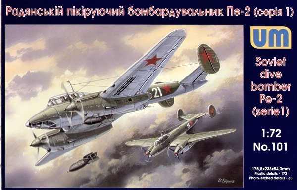 1/72 Pe-2 (serie 1) Soviet dive bomber