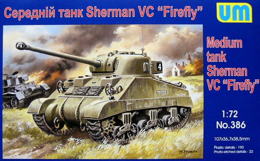 1/72 Medium tank Sherman 'Firefly'