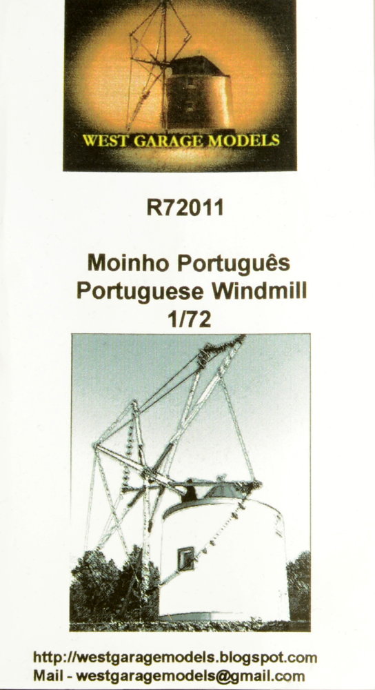 1/72 Portuguese Windmill (resin set)