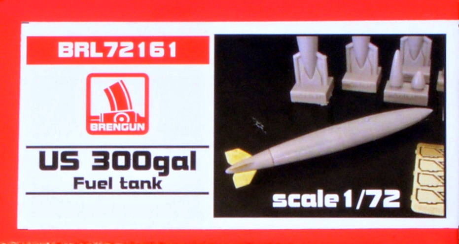 1/72 US 300gal Fuel tanks (resin set)