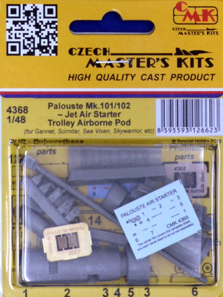 1/48 Palouste Mk.101/102 Jet Air Starter Trolley