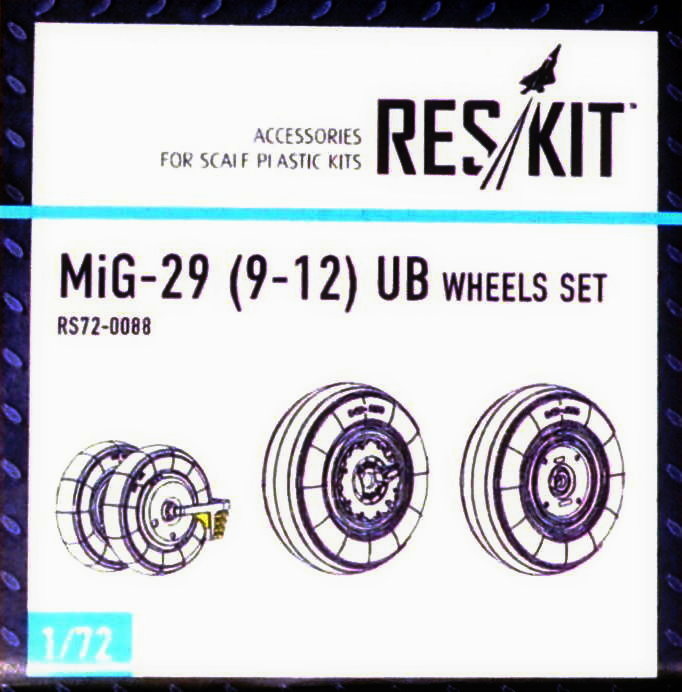 1/72 MiG-29 UB (9-12) wheels set (ITA,REV,HAS)