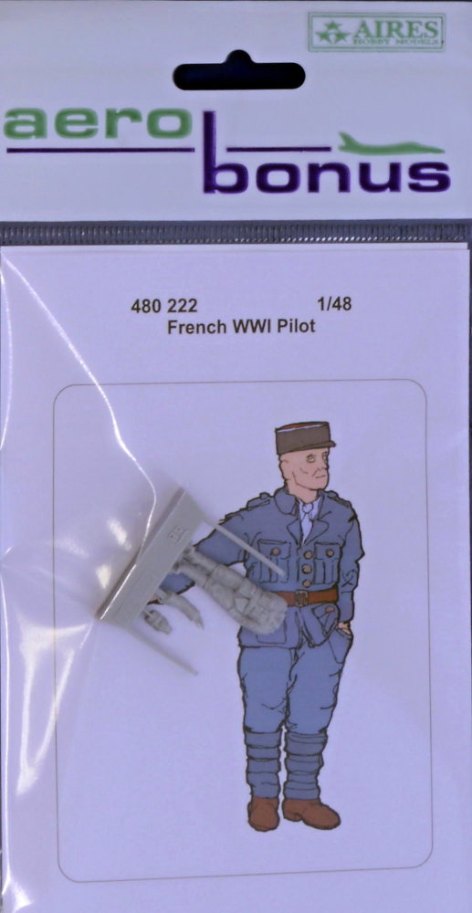 1/48 French WWI Pilot No.2