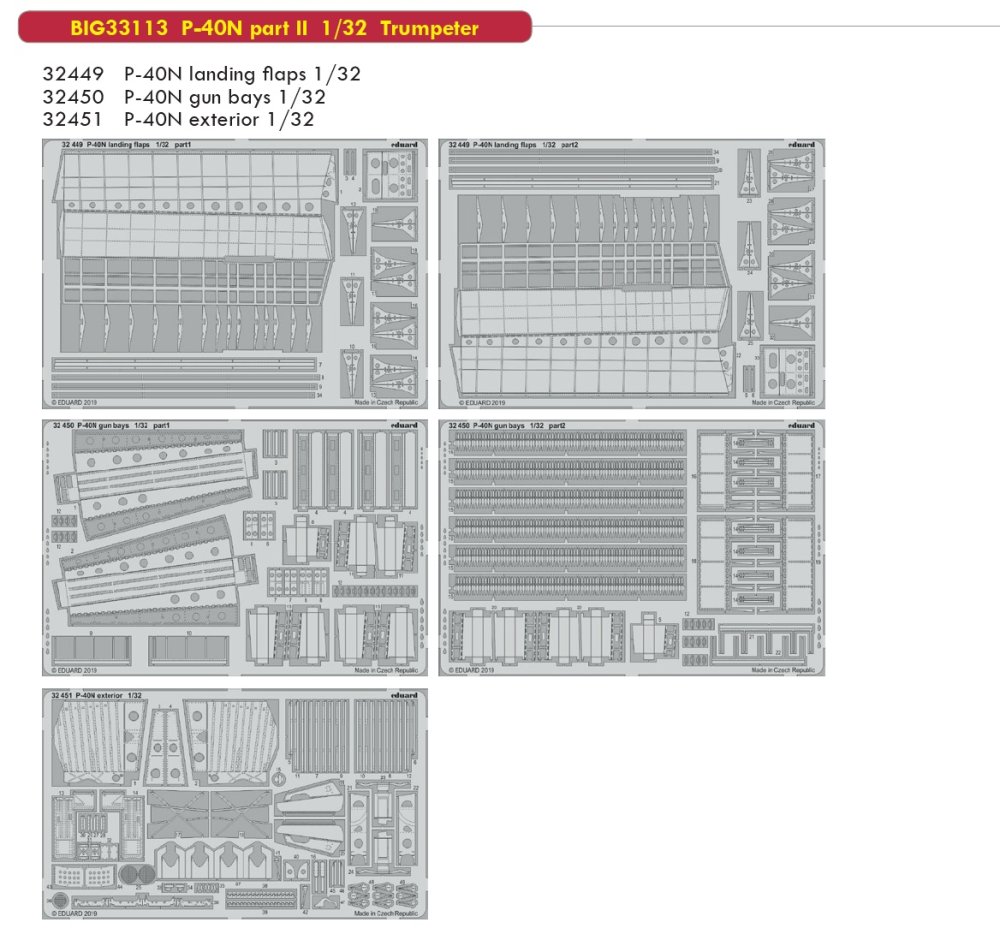 1/32 P-40N part II (TRUMP)