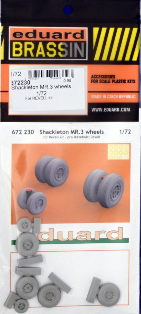 BRASSIN 1/72 Shackleton MR.3 wheels (REV)