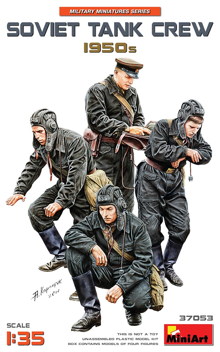 1/35 Soviet Tank Crew 1950s (4 fig.)