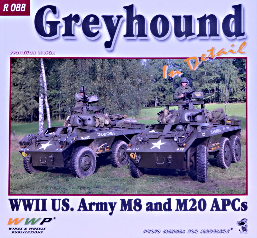 Publ. M8/20 Greyhound in detail