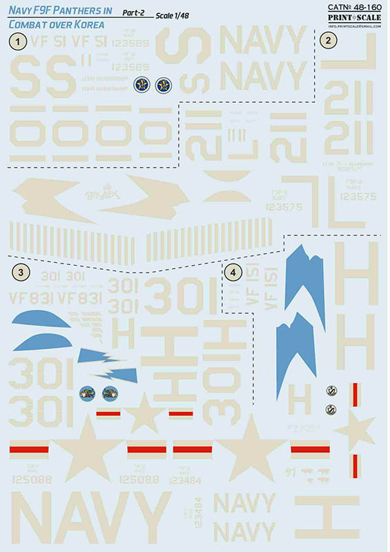 1/48 Navy F9F Panthers in combat over Korea Part 2