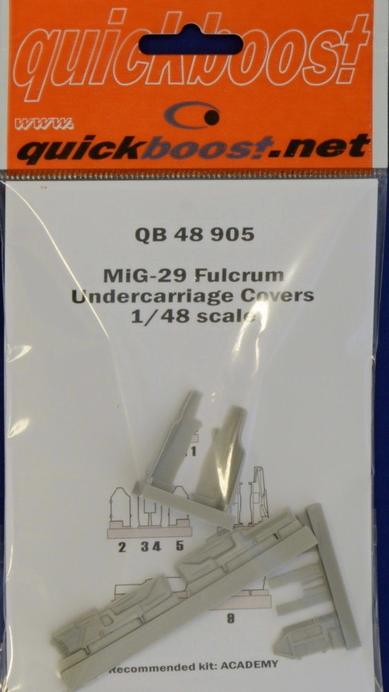 1/48 MiG-29 Fulcrum undercarriage covers (ACAD)