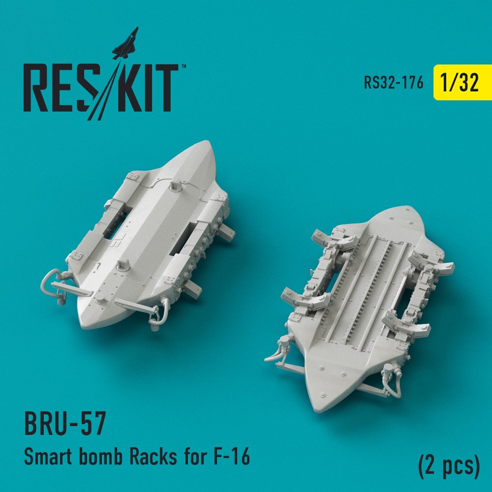 1/32 BRU-57 Smart bomb Racks for F-16 (2 pcs.)