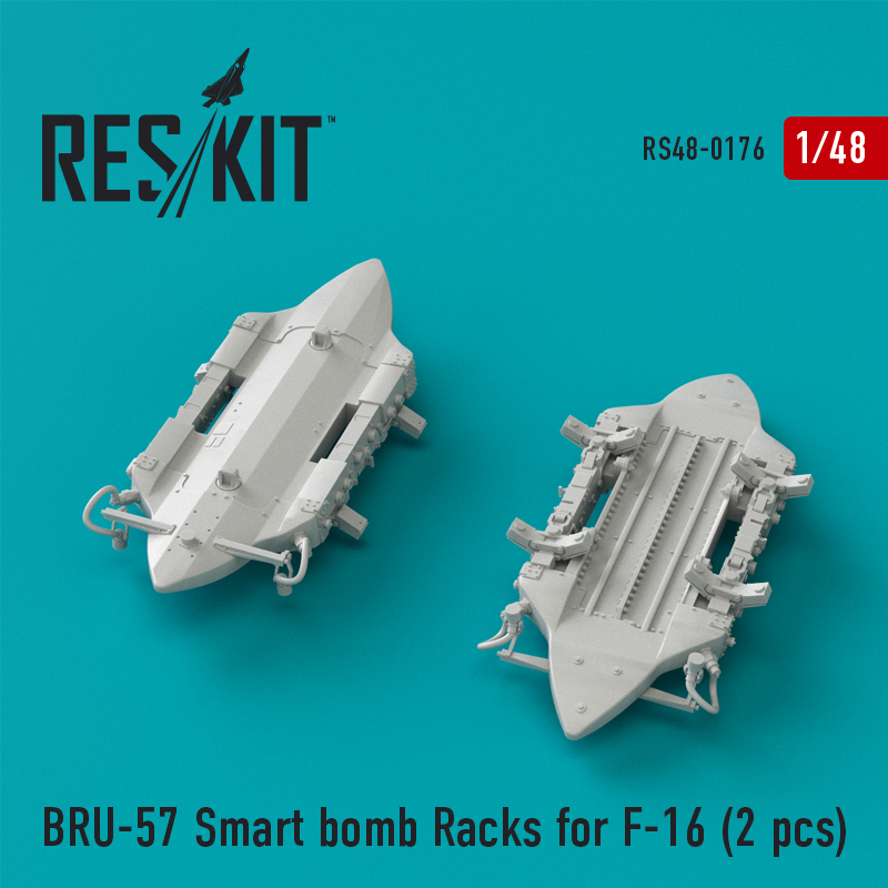 1/48 BRU-57 Smart bomb Racks for F-16 (2 pcs.)