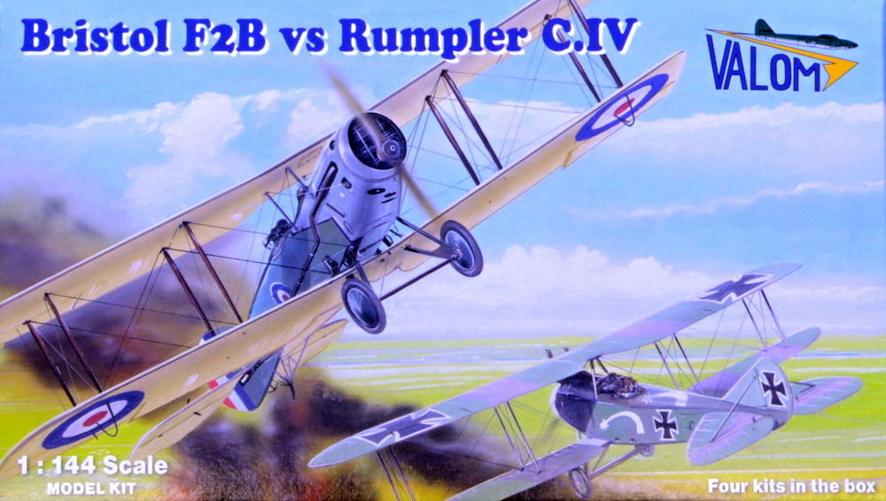 1/144 Bristol F2B vs Rumpler C.IV (4-in-1)