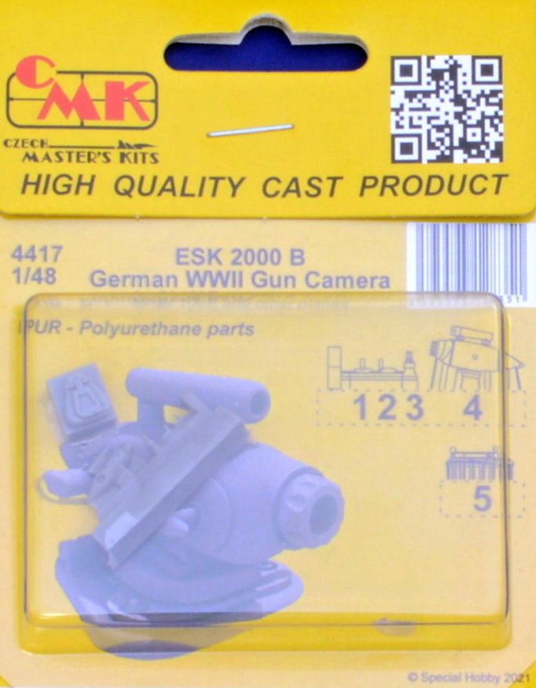 1/48 ESK 2000B German WWII Gun Camera