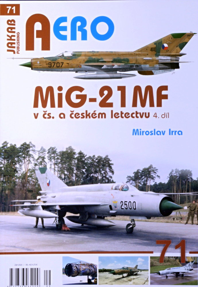 Publ. AERO - MiG-21MF in CZAF (Czech text) Vol.4