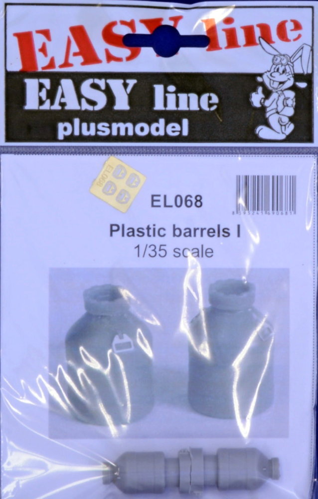 1/35 Plastic barrels I (resin set)  EASY LINE