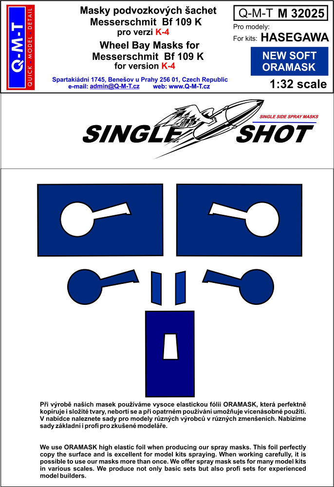 1/32 Mask Bf 109 K 4 (HAS)