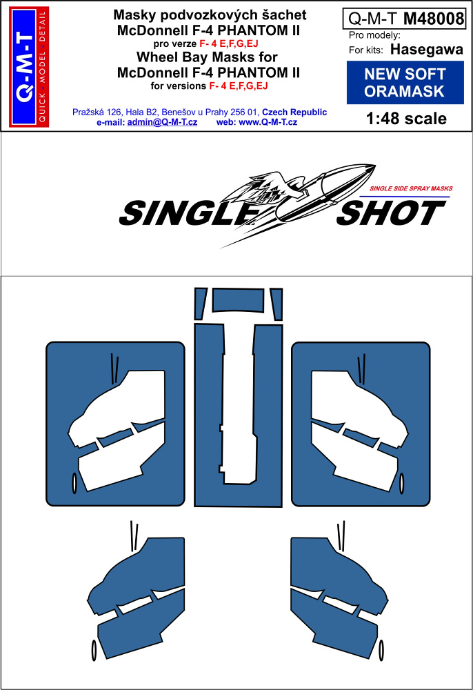 1/48 Mask F- 4E, F, G, EJ (HAS)