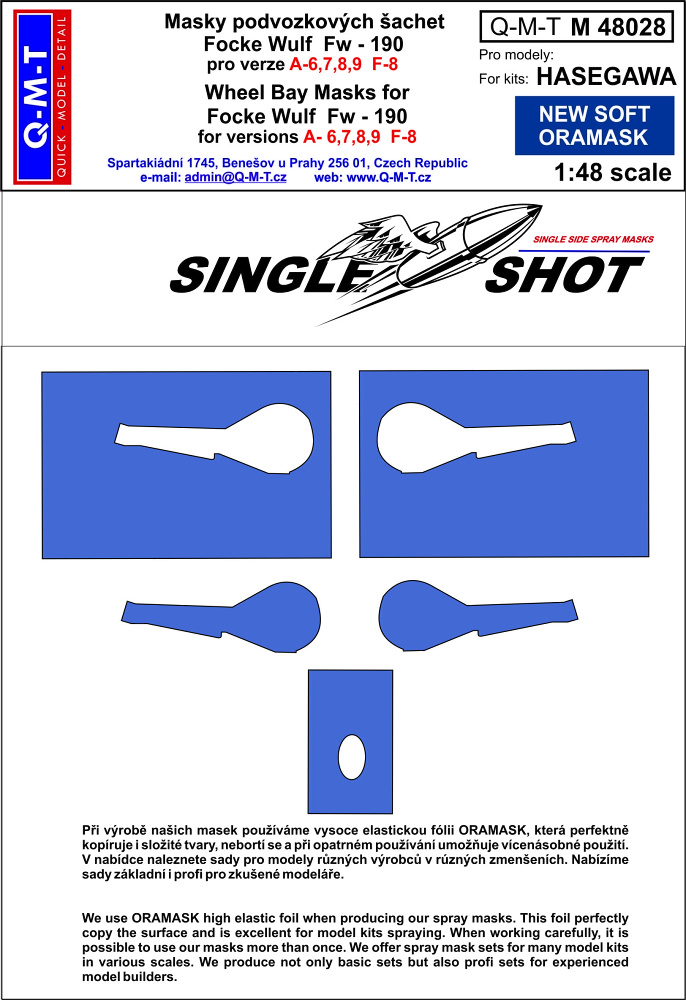 1/48 Mask Fw-190 A-6,7,8,9 F8 (HAS)