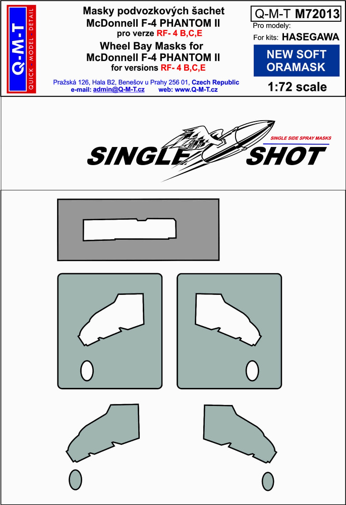 1/72 Mask RF- 4B, C,E (HAS)