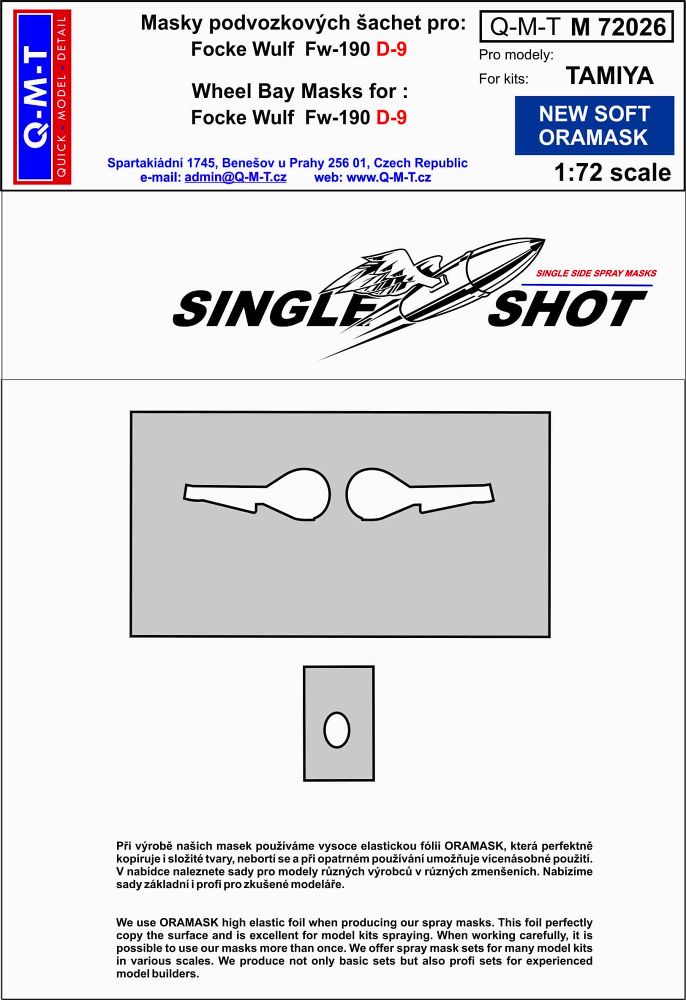 1/72 Mask Fw-190D9 (TAM)