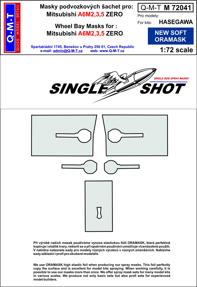 1/72 Mask A6M2,3,5 (HAS)