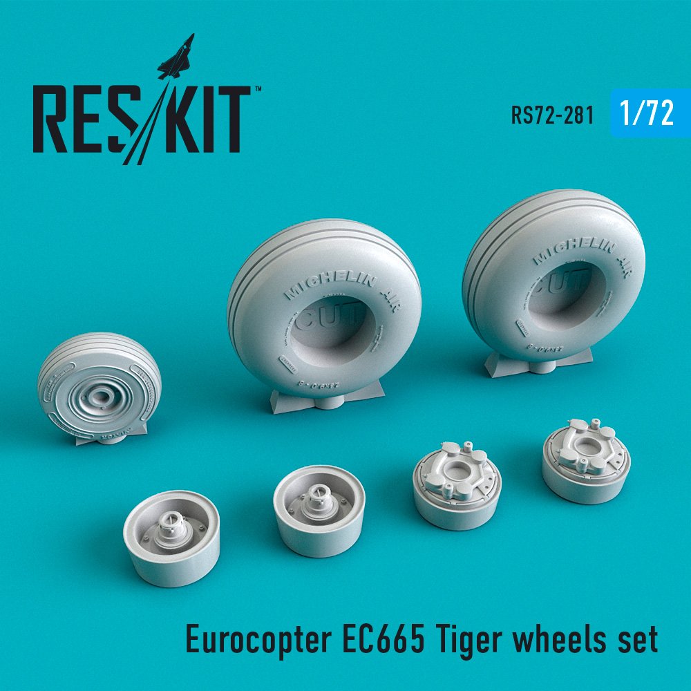 1/72 EC665 Tiger wheels set