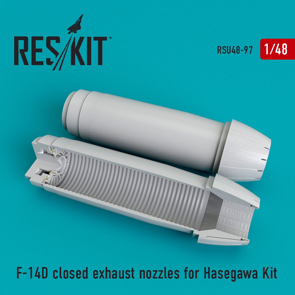 1/48 F-14 (D) closed exhaust nozzles (HAS) 