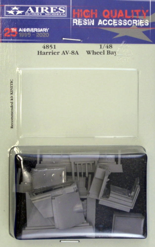 1/48 Harrier AV-8A wheel bay (KIN)