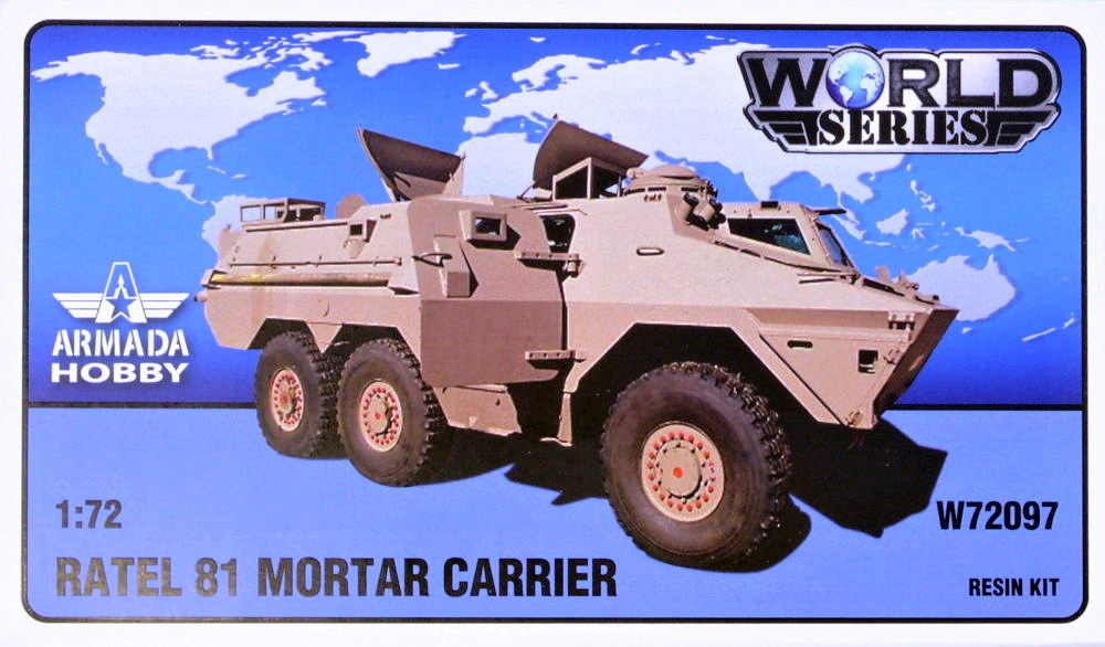 1/72 RATEL 81 Mortar Carrier (resin kit)